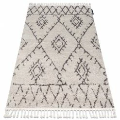 RugsX Teppich BERBER FEZ G0535 sahne / braun - 200 x 290 cm