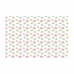 Bilderwelten Aquarell Regenbogen - 180 x 120 cm - Durchmesser: 120 cm