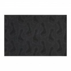 Relaxdays Gummi Fußmatte mit Fußabdrücken