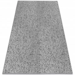 RugsX Teppich Teppichboden CASABLANCA grau - 150 x 200 cm