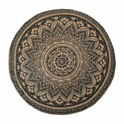 Top Square Jute-Teppich Svaneke - Naturfaser - Braun