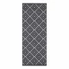 Hanse Home Designer Velours Teppich Snug - Kunstfaser - Schwarz / Hellgrau - 80 x 250 cm