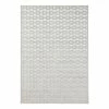 Mint Rugs Kurzflorteppich Bouton - Webstoff - Hellgrau - 120 x 170 cm