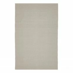 Andiamo Teppich Milo Uni - Baumwolle - Hellgrau - 100 x 150 cm