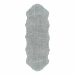 Andiamo Läufer Lambskin - Polyester - Grau