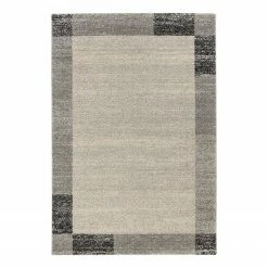 Astra Hochflorteppich Samoa V - Kunstfaser - Schwarz - 160 x 230 cm