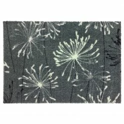 Schöner Wohnen Kollektion Fußmatte Manhattan Clock - Mischgewebe - Kohle