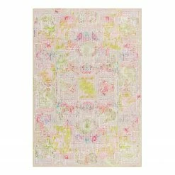 Arte Espina Kurzflorteppich Atelier II - Kunstfaser - Creme / Mehrfarbig - 130 x 190 cm