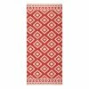 Hanse Home Läufer Ethno - Mischgewebe - Karminrot - 80 x 200 cm
