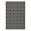 Hanse Home Kurzflorteppich Pattern - Mischgewebe - Schwarz - 200 x 290 cm
