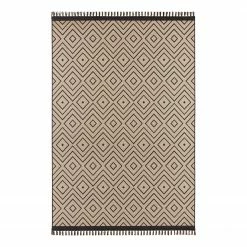 Hanse Home Kurzflorteppich Fjord - Mischgewebe - Beige - 80 x 150 cm