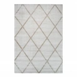 Kayoom Kurzflorteppich Luxury 210 - Webstoff - Elfenbein - 200 x 290 cm