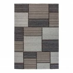 Kayoom Kurzflorteppich Phoenix 112 - Webstoff - Creme - 160 x 230 cm