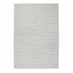 Kayoom Kurzflorteppich Prime 110 - Webstoff - Hellgrau - 120 x 170 cm