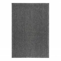 Kayoom Kurzflorteppich Indonesia-Kediri - Webstoff - Silber - 160 x 230 cm