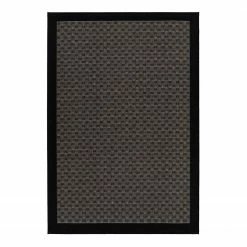 Kayoom Kurzflorteppich Indonesia-Banjar - Webstoff - Taupe - 120 x 170 cm