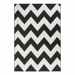 Northrugs In-/Outdoorteppich Unique - Kunstfaser - Schwarz - 200 x 290 cm