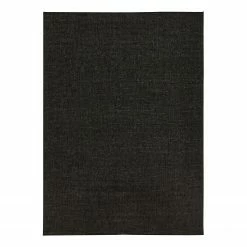Northrugs In-/Outdoorteppich Miami - Kunstfaser - Schwarz - 120 x 170 cm