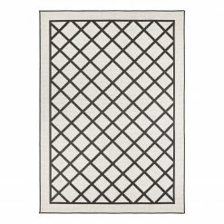 Northrugs In-/Outdoorteppich Sydney - Kunstfaser - Schwarz - 120 x 170 cm