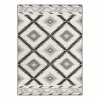 Northrugs In-/Outdoorteppich Malibu - Kunstfaser - Schwarz - 160 x 230 cm