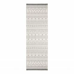 Northrugs In-/Outdoorläufer Kuba - Kunstfaser - Grau - 80 x 250 cm