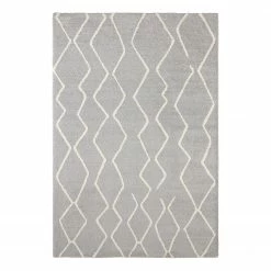 ELLE DECORATION Kurzflorteppich Vienne - Silber - 200 x 290 cm