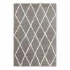 ELLE DECORATION Hochflorteppich Abbeville - Grau - 80 x 150 cm