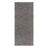 ELLE DECORATION In-/Outdoorteppich Blois - Kunstfaser - Grau - 77 x 200 cm