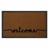 Hanse Home Fußmatte Cozy Welcome - Webstoff - Hellbraun