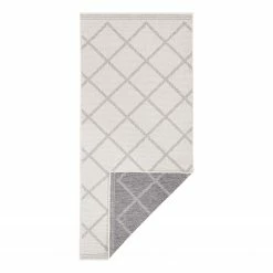 Northrugs In-/Outdoorläufer Corsica - Webstoff - Grau - 80 x 350 cm