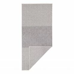 Northrugs In-/Outdoorläufer Borneo - Webstoff - Taupe - 80 x 250 cm