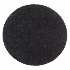 Hanse Home Fußmatte Banjup Round - Mischgewebe - Schwarz
