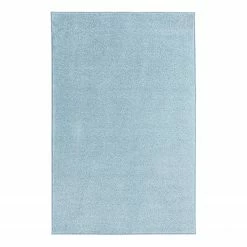 Hanse Home Kurzflorteppiche Pure - Mischgewebe - Hellblau - 80 x 150 cm