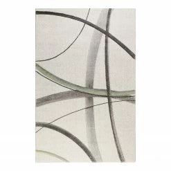 Wecon Home Kurzflorteppich Cloud Seven - Webstoff - Lindgrün - 120 x 170 cm