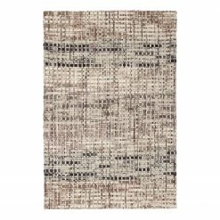 Obsession Kurzflorteppich My Lima - Wolle - Creme / Taupe - 80 x 150 cm