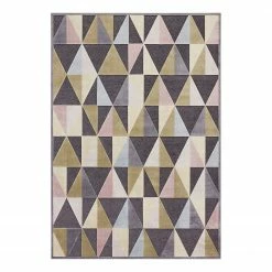 ELLE DECORATION Kurzflorteppich Creuse - Viskose - Grau / Creme - 200 x 300 cm