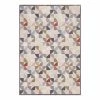 ELLE DECORATION Kurzflorteppich Ailette - Viskose - Grau / Creme - 160 x 230 cm