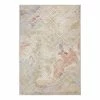 ELLE DECORATION Kurzflorteppich Isère - Viskose - Creme / Hellbraun - 120 x 170 cm