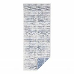 Northrugs Läufer Biri - Wendbar - Kunstfaser - Jeansblau - 80 x 250 cm
