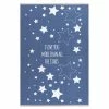 Happy Rugs Kinderteppich Stars - Kunstfaser - Blau - 100 x 160 cm