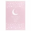 Happy Rugs Kinderteppich Moon - Kunstfaser - Rosa - 100 x 160 cm
