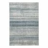 Luxor living Kurzflorteppich San Fernando - Kunstfaser - Creme / Marineblau - 160 x 230 cm