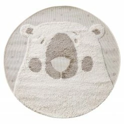 Top Square Kinderteppich Vendee IV - Kunstfaser - Beige