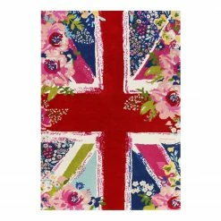 Accessorize Wollteppich Bloom Kingdom I - Schurwolle - Mehrfarbig - 130 x 190 cm