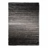 Flair Rugs Hochflorteppich Ombre - Polyester - Grau - 160 x 230 cm