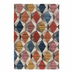 Flair Rugs Wollteppich Yara - Wolle - Multi-colored - 200 x 290 cm