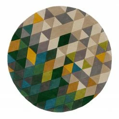 Flair Rugs Wollteppich Prism I - Wolle - Multi