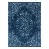 Nouristan Kurzflorteppich Pandeh - Polypropylen - Mitternachtsblau - 160 x 230 cm