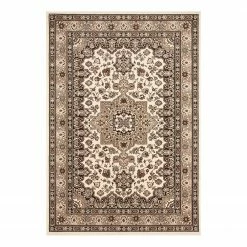 Nouristan Kurzflorteppich Parun Täbriz - Polypropylen - Beige - 160 x 230 cm