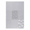 Happy Rugs Kinderteppich Patchwork - Polyester / Baumwolle - Hellgrau / Weiß - 90 x 160 cm